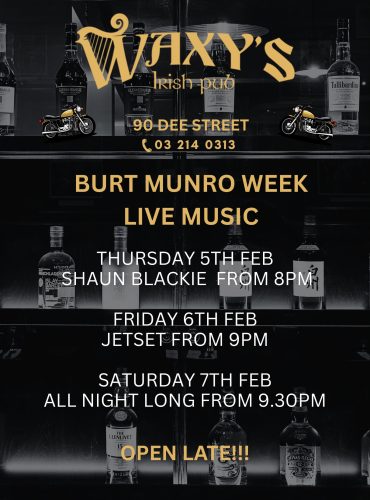 Burt Munro Live Music